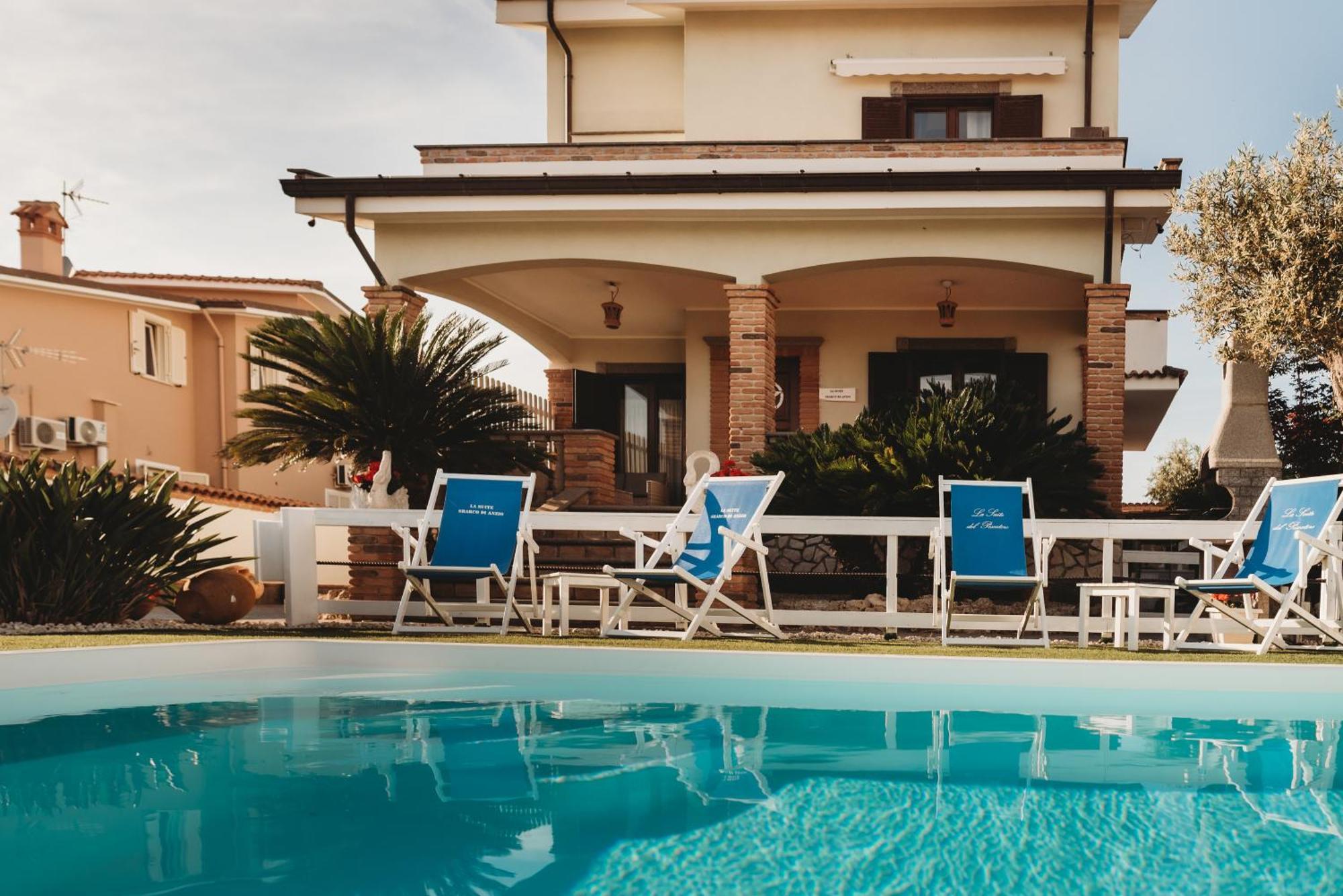 Alloggi Turistici Con Piscina Palestra Jacuzzi Sauna 安齐奥 外观 照片