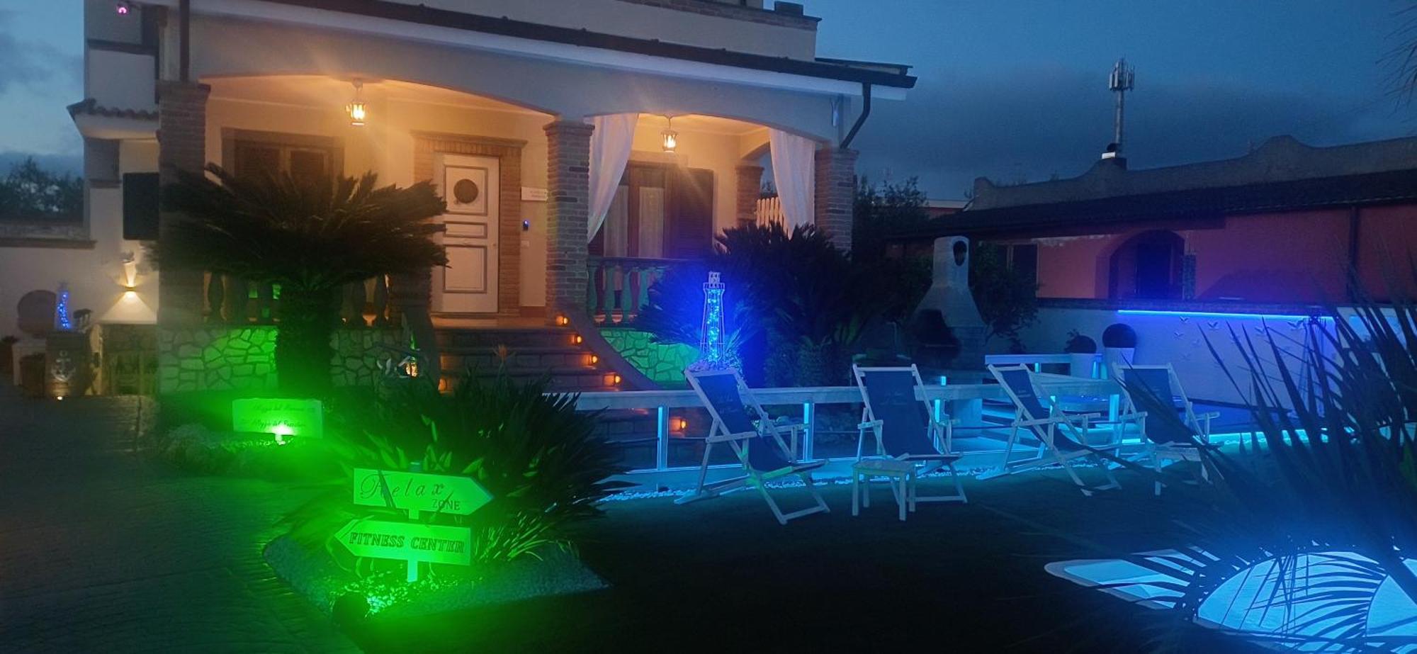 Alloggi Turistici Con Piscina Palestra Jacuzzi Sauna 安齐奥 外观 照片
