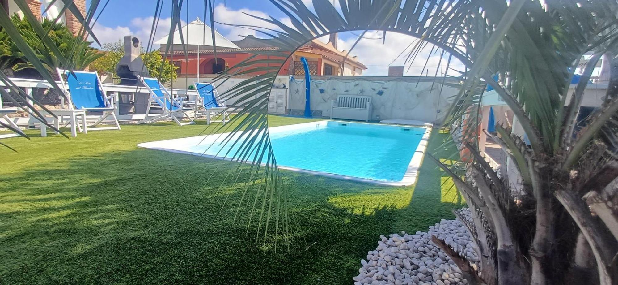 Alloggi Turistici Con Piscina Palestra Jacuzzi Sauna 安齐奥 外观 照片