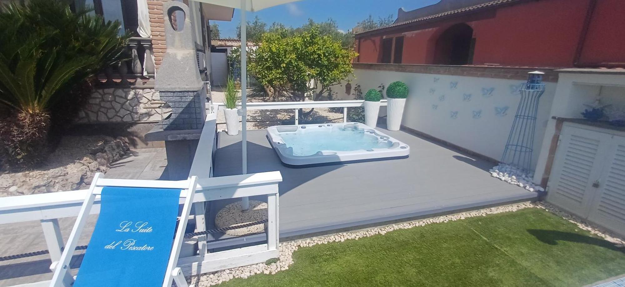 Alloggi Turistici Con Piscina Palestra Jacuzzi Sauna 安齐奥 外观 照片